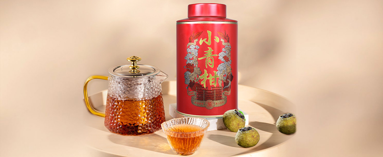Amazon.co.jp: XIXICHA プーアール茶 小青柑 陳皮プーアル茶柑